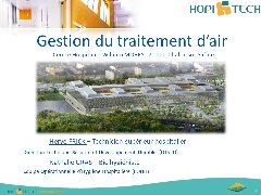 Gestion technique du batiment - Gestion de l'air : des fondamentaux aux SSE