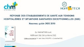 Ouverture Hopitech 2019 - Organisation de la réponse des établissements de santé aux crises : Guide d'aide à la préparation et à la gestion des tensions hospitalières et des situations sanitaires exceptionnelles (SSE)